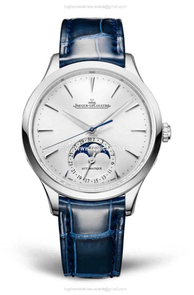 Jaeger-LeCoultre Master Ultra Thin Moon Mens watch Unisex Automatic Steel 1248420