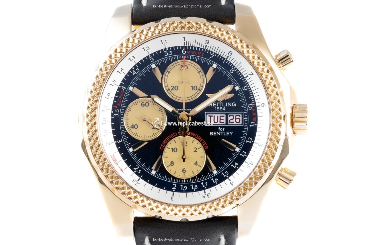 Breitling Bentley GT Mens watch Unisex Automatic Yellow gold K13362