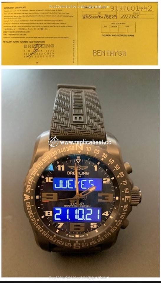 Breitling Cockpit B50 Mens watch Unisex Quartz VB50109U BE29