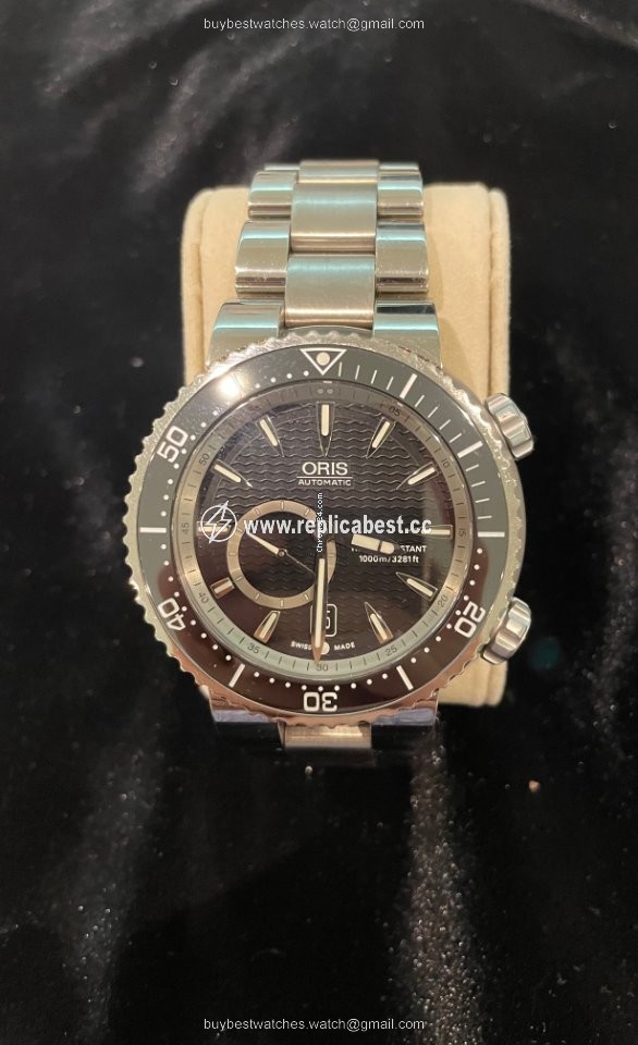 Oris Divers Titan Mens watch Unisex Automatic Titanium 01 743 7638 7454-07 8 24 70PEB