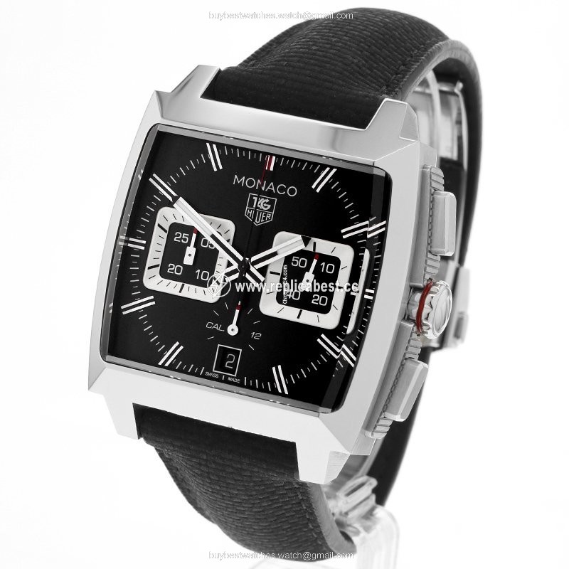 TAG Heuer Monaco Calibre 12 Mens watch Unisex Steel CAL2113