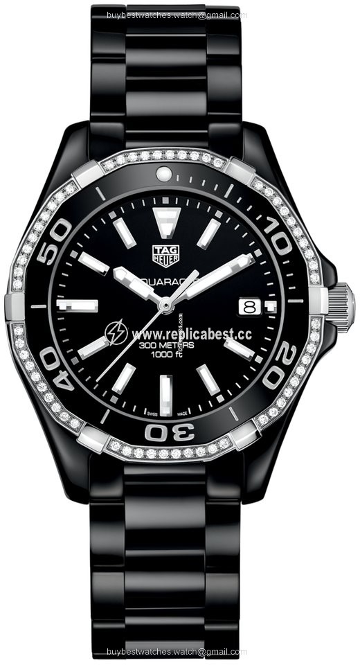 TAG Heuer Aquaracer Lady Womens watch Quartz Ceramic WAY1395.BH0716