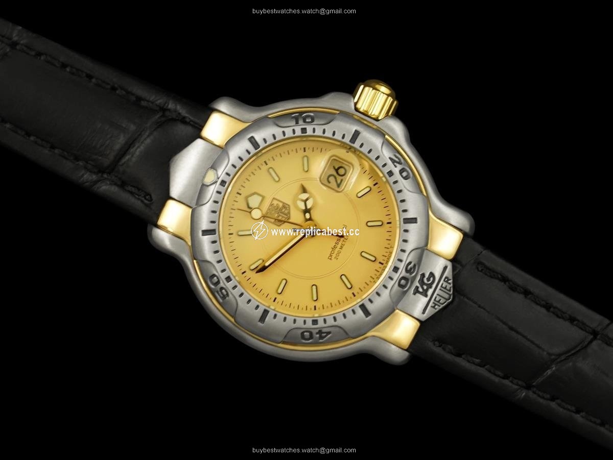 TAG Heuer 6000 Womens watch Quartz Gold Steel 8290