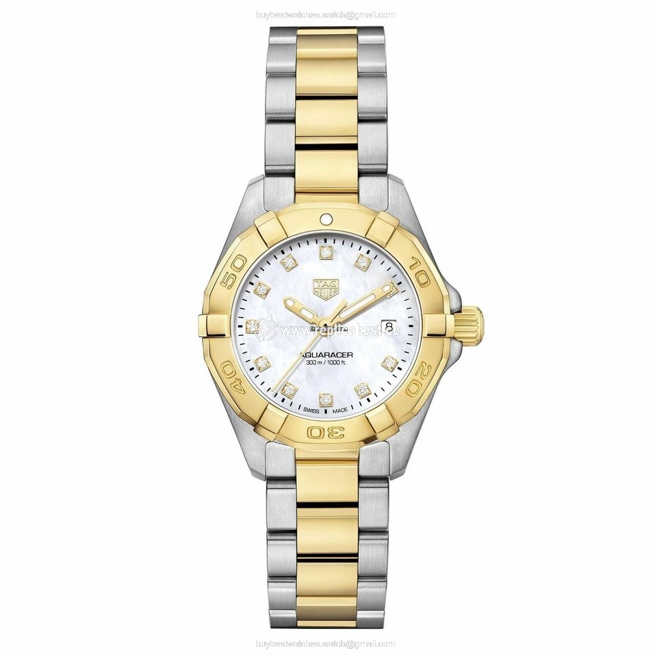 TAG Heuer Aquaracer Lady Womens watch Quartz Gold Steel WBD1422.BB0321