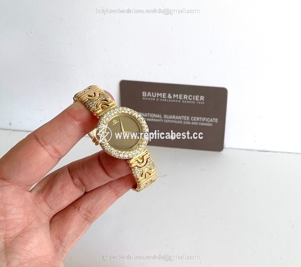 Baume & Mercier Womens watch Quartz Yellow gold 36672