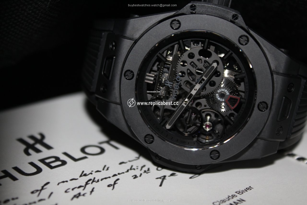 Hublot Big Bang Meca-10 Mens watch Unisex Manual winding Ceramic 414.CI.1110.RX