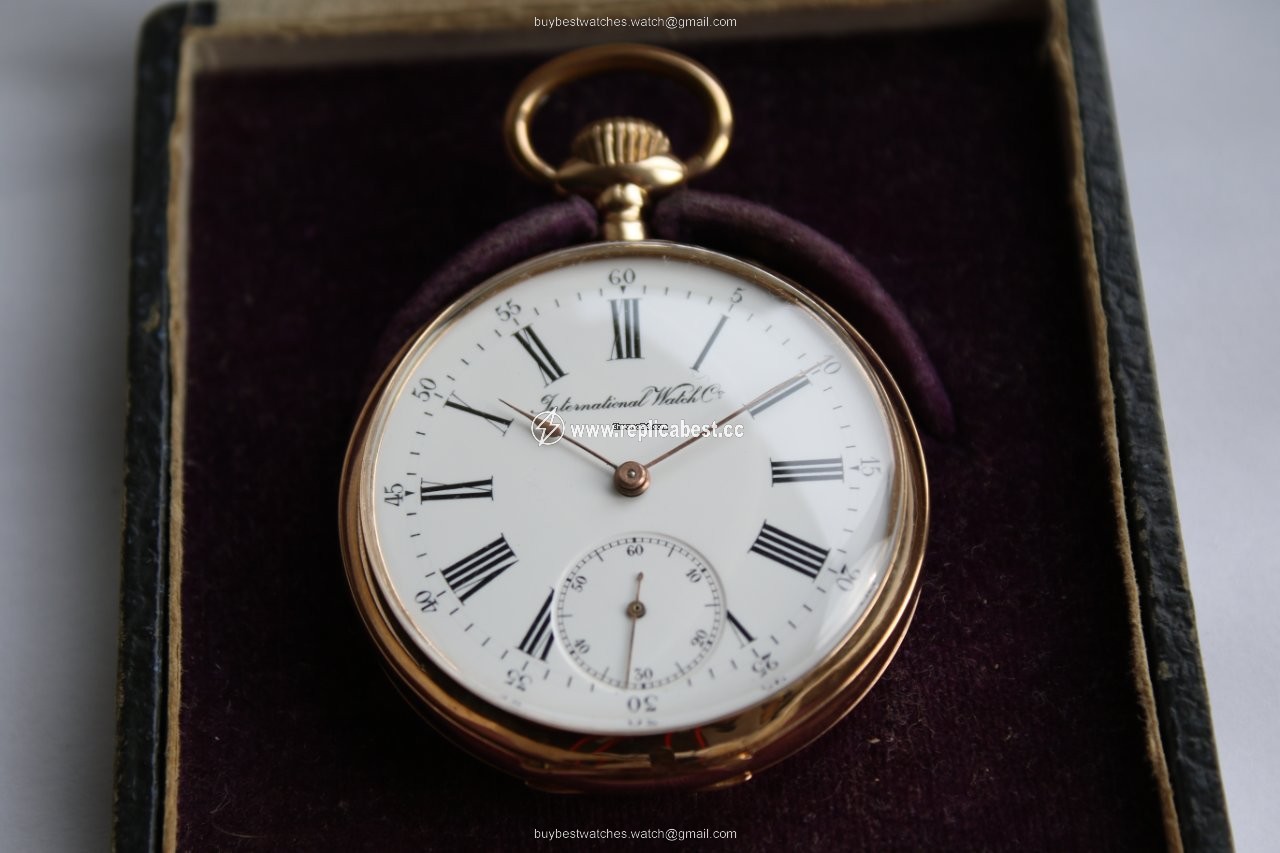 IWC Mens watch Unisex Manual winding Rose gold 310890