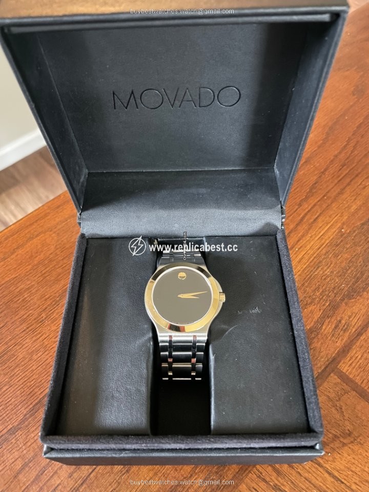 Movado Mens watch Unisex Quartz Steel 01.1.20.1129