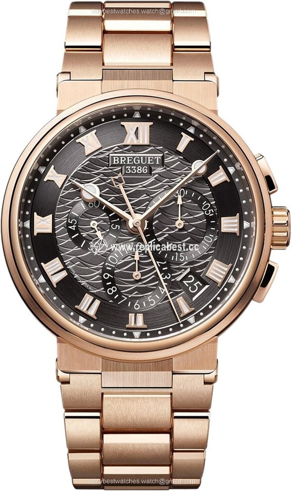 Breguet Marine Mens watch Unisex Automatic Rose gold 5527br g3 rw0