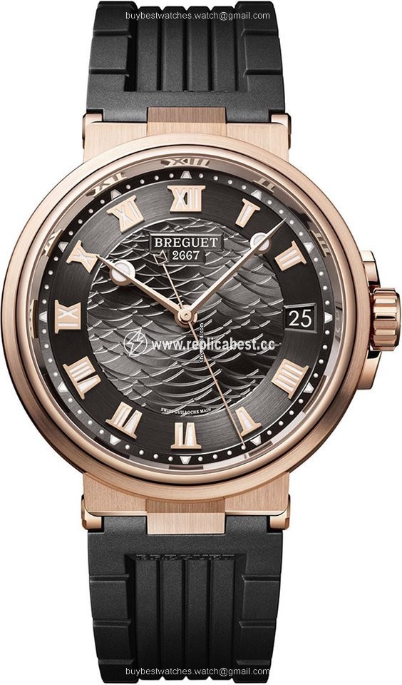 Breguet Marine Mens watch Unisex Automatic Rose gold 5517br g3 5zu
