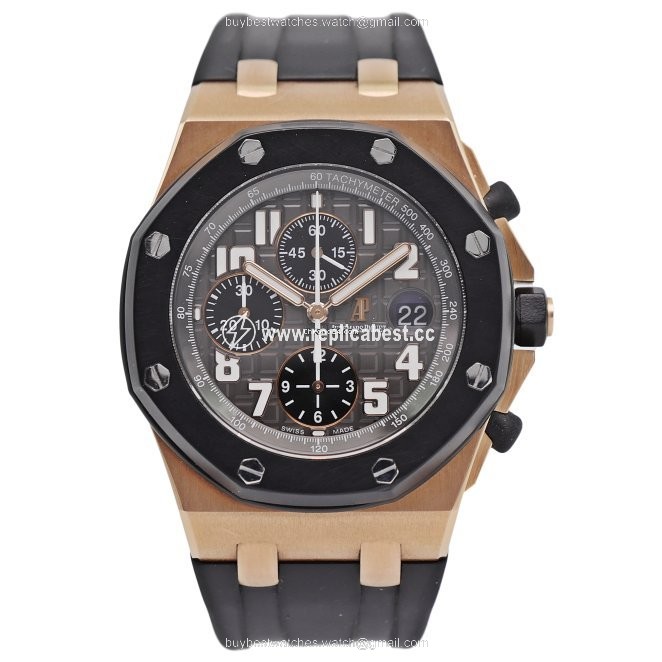 Audemars Piguet Royal Oak Offshore Chronograph Mens watch Unisex Automatic Rose gold 25940OK.OO.D002.CA.01