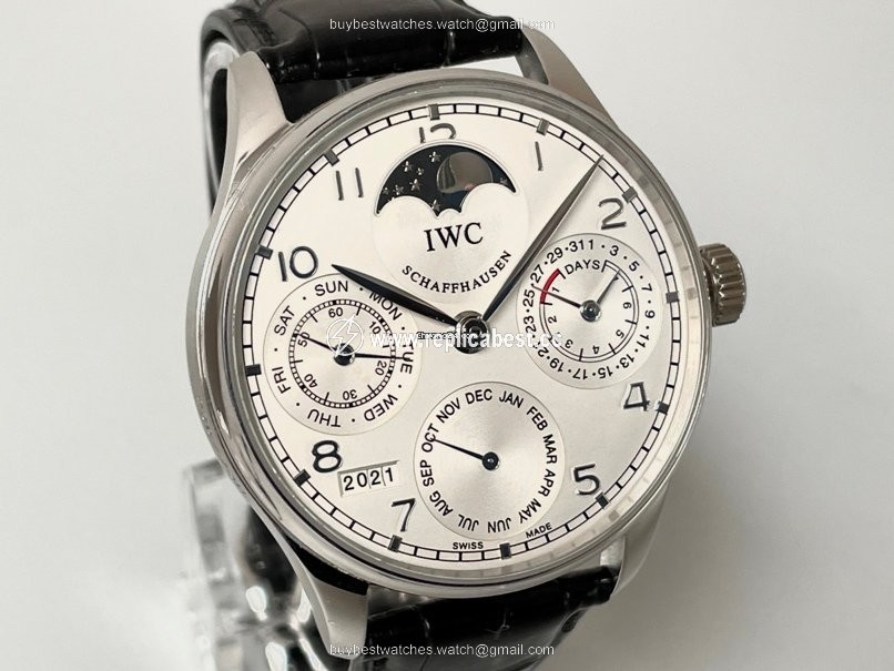 IWC Portuguese Perpetual Calendar Mens watch Unisex Automatic Platinum IW5022-19