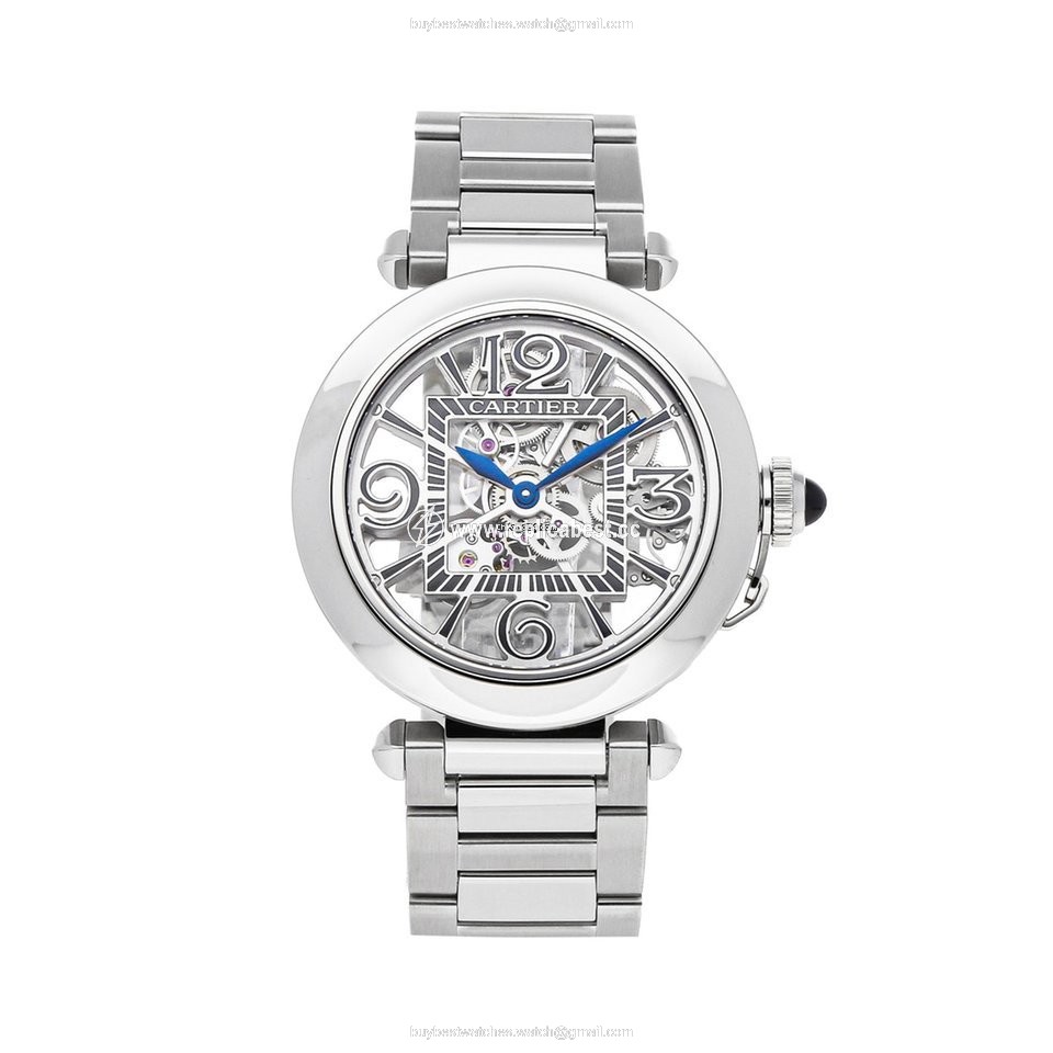 Cartier Pasha Mens watch Unisex Automatic Steel WHPA0007
