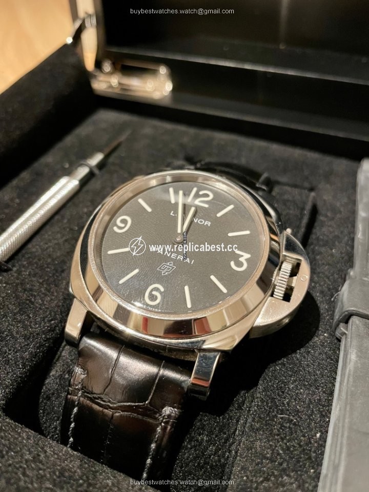 Panerai Luminor Base Logo Mens watch Unisex Manual winding Steel PAM 00000