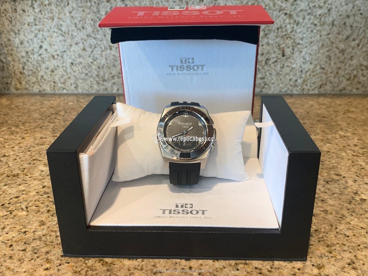 Tissot Racing-Touch Mens watch Unisex Quartz Steel T002.520.17.051.00