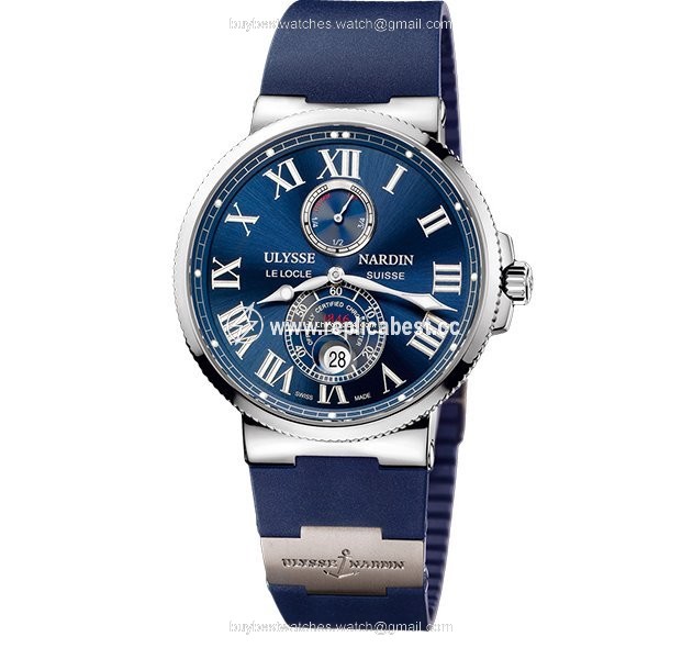 Ulysse Nardin Marine Chronometer 43mm Mens watch Unisex Automatic Steel 263-67-3 43