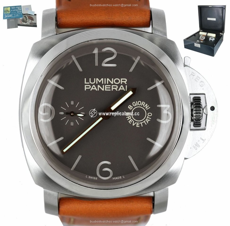 Panerai Mens watch Unisex Automatic Steel PAM00203