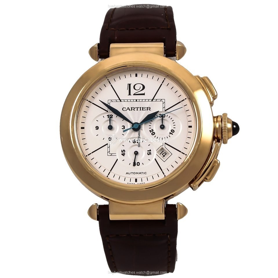 Cartier Pasha Mens watch Unisex Automatic Yellow gold W3020151
