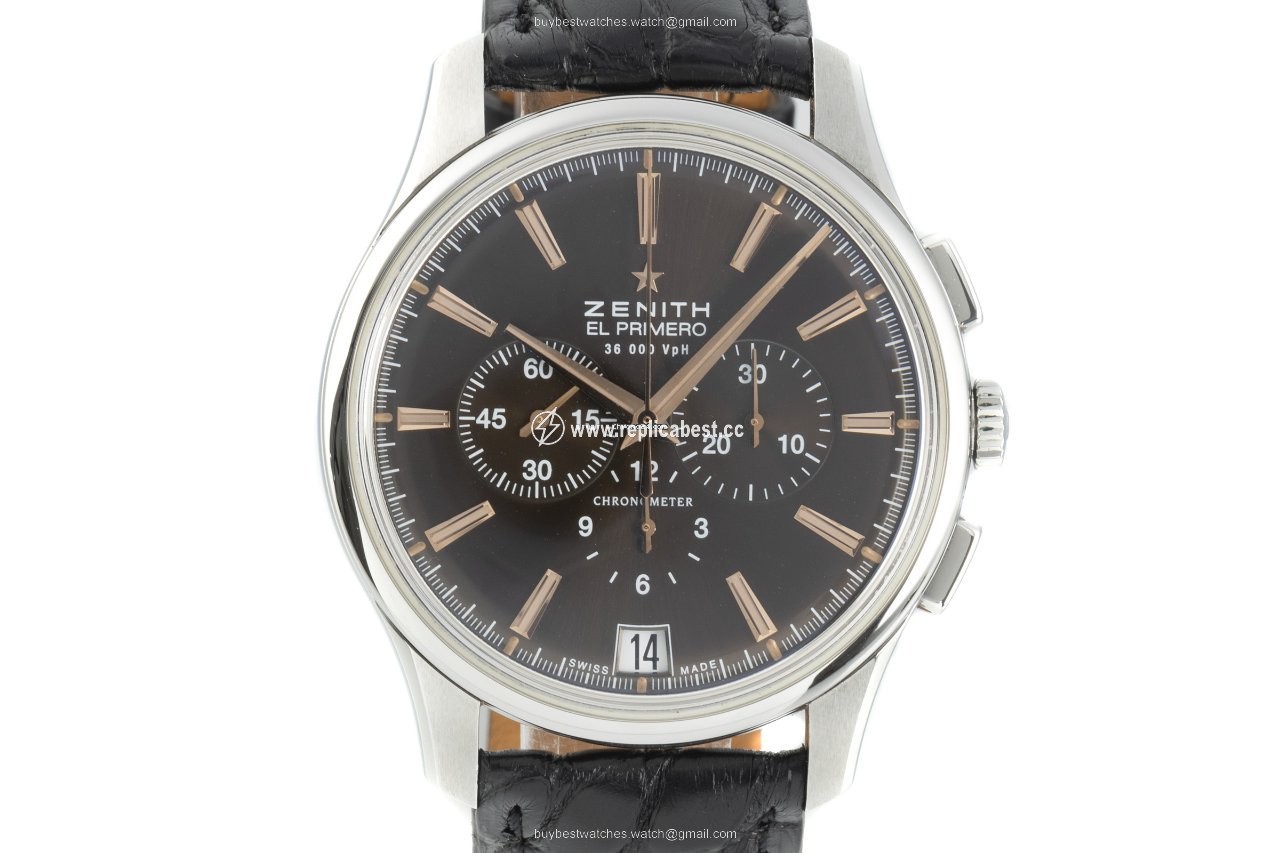 Zenith Captain Chronograph Mens watch Unisex Automatic Steel 03.2110.400