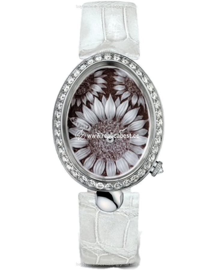 Breguet Reine de Naples White gold 8958BB 51 974 D00D3L