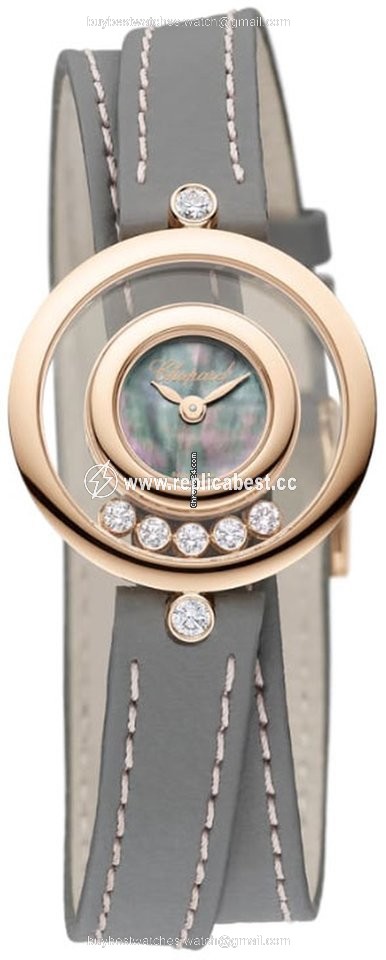 Chopard Happy Diamonds Womens watch Quartz Rose gold 209415-5003