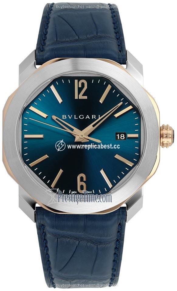 Bulgari Octo Mens watch Unisex Automatic Gold Steel 103205