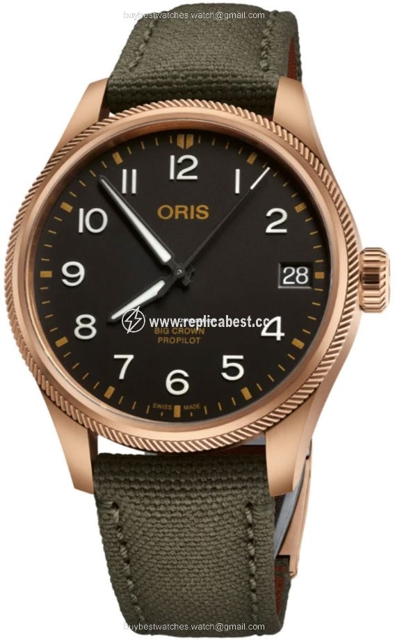 Oris Big Crown ProPilot Date Mens watch Unisex Automatic Bronze 01 751 7761 3164-07 3 20 03BRLC