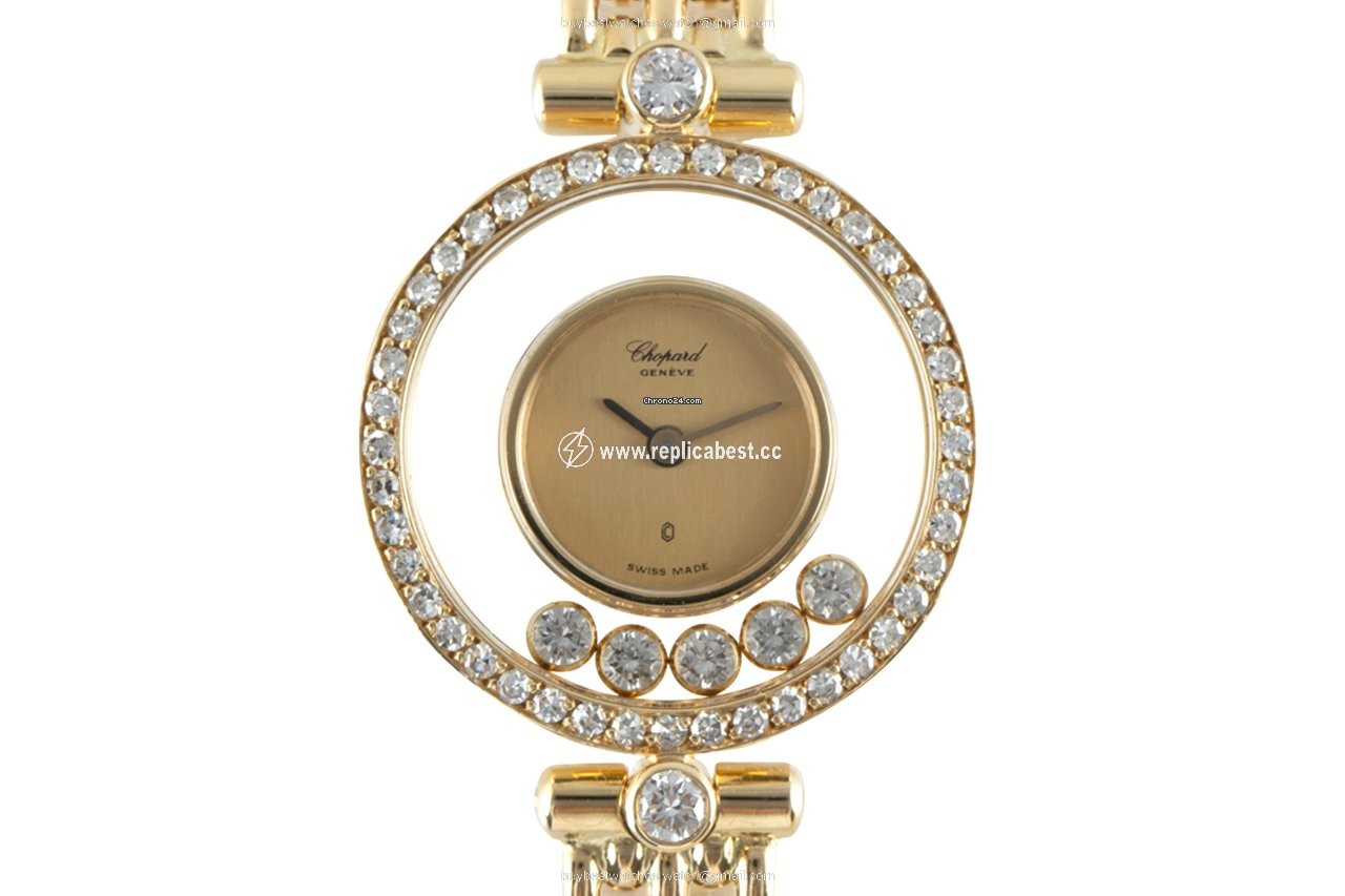 Chopard Happy Diamonds Womens watch Quartz Yellow gold 20 3926