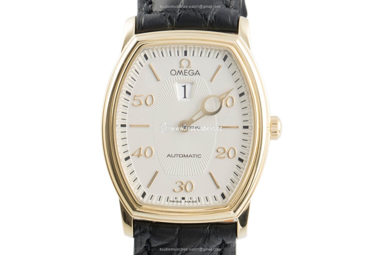 Omega De Ville Prestige Mens watch Unisex Automatic Yellow gold 4653.31
