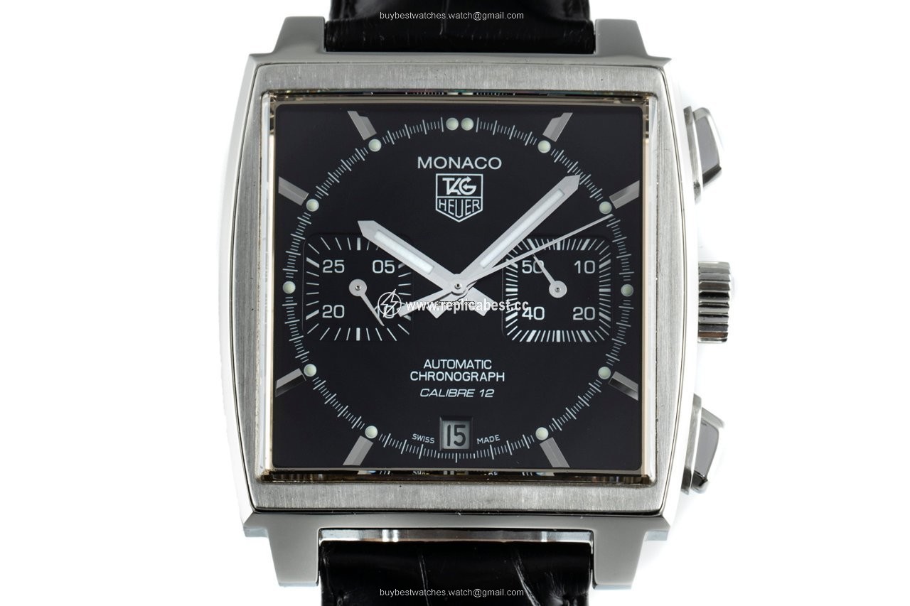 TAG Heuer Monaco Calibre 12 Mens watch Unisex Automatic Steel CAW2110