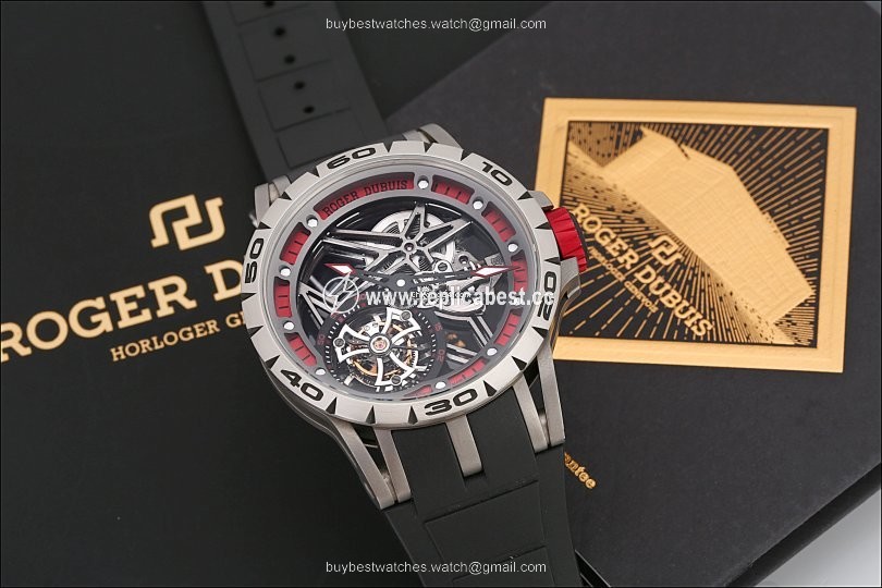 Roger Dubuis Excalibur Mens watch Unisex Manual winding Titanium RDDBEX0545