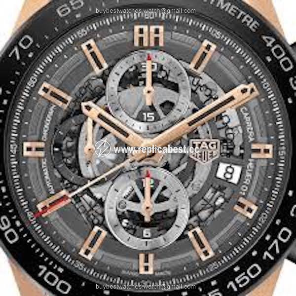 TAG Heuer Carrera Calibre HEUER 01 Mens watch Unisex Automatic Titanium CAR2A5C.FT6125
