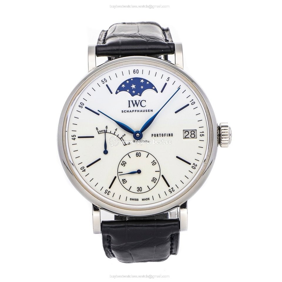 IWC Portofino Hand-Wound Mens watch Unisex Manual winding Steel IW5164-06