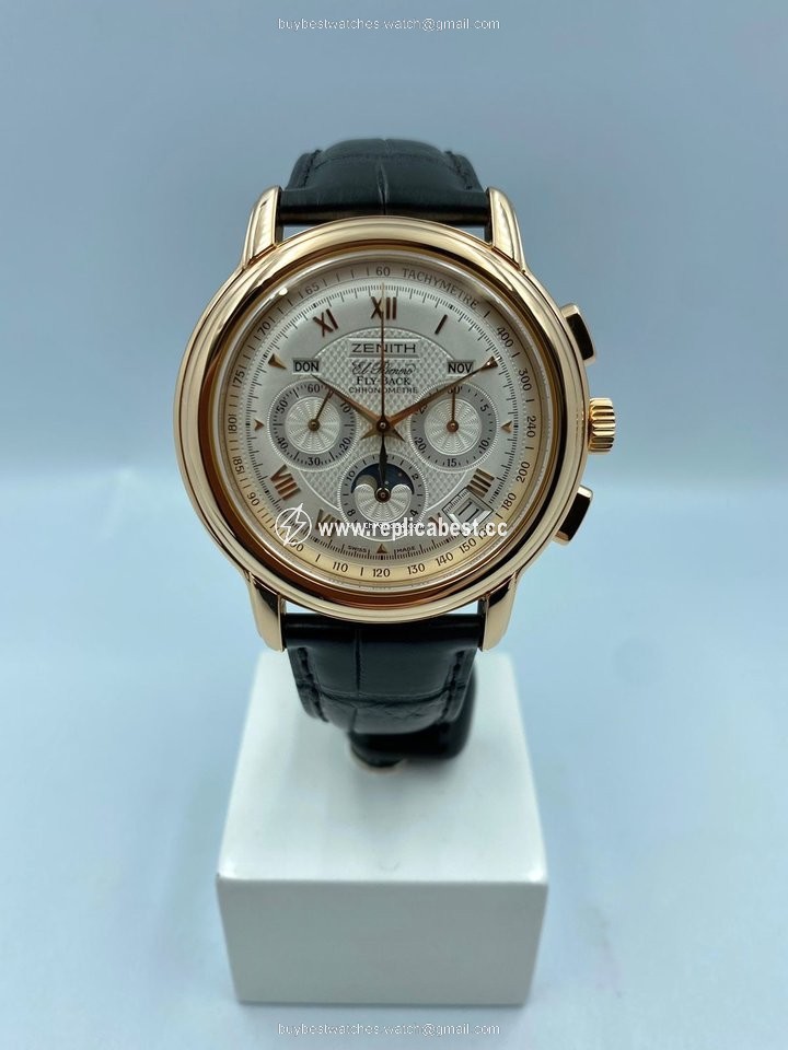 Zenith El Primero Mens watch Unisex Automatic Rose gold 18.1240.4001 01