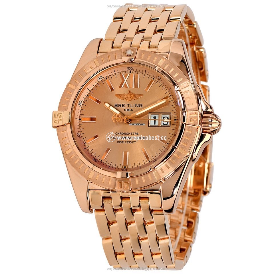 Breitling Cockpit Mens watch Unisex Automatic Rose gold H49350