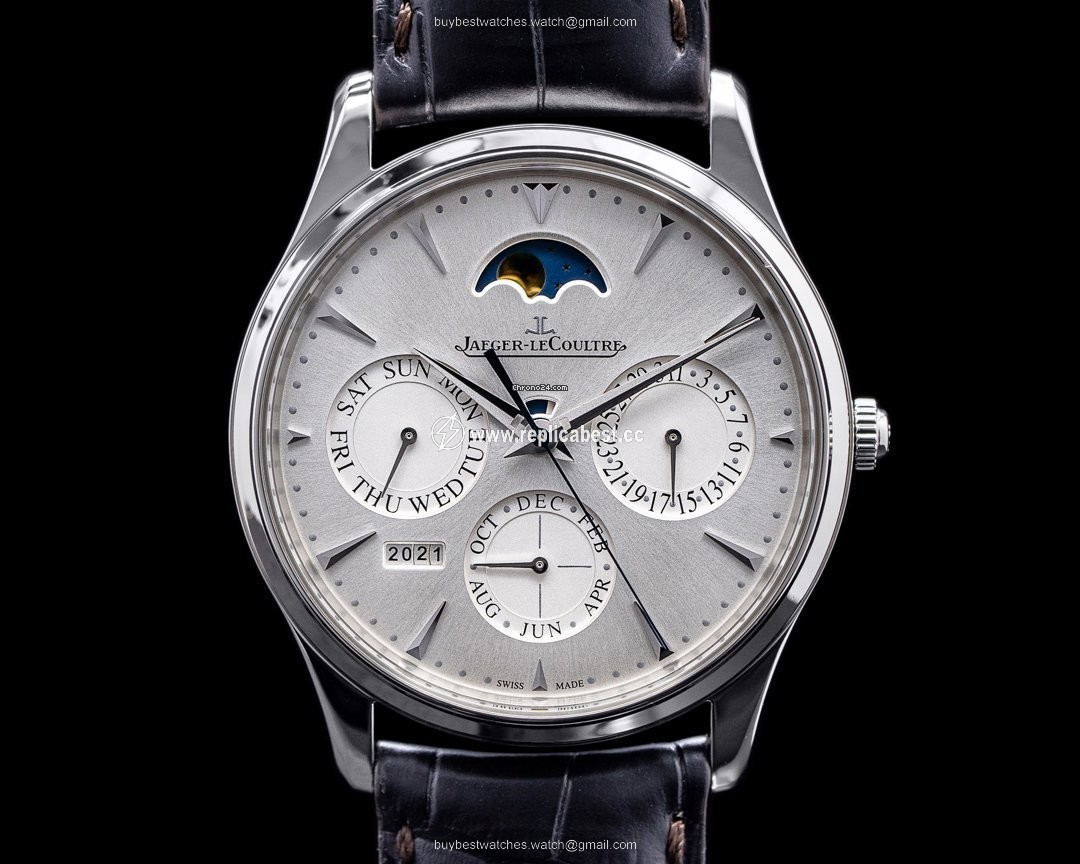 Jaeger-LeCoultre Master Ultra Thin Perpetual Mens watch Unisex Automatic Steel 130842J