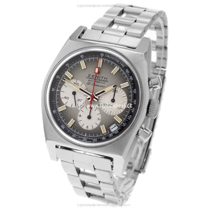 Zenith El Primero Chronograph Mens watch Unisex Automatic Steel A385