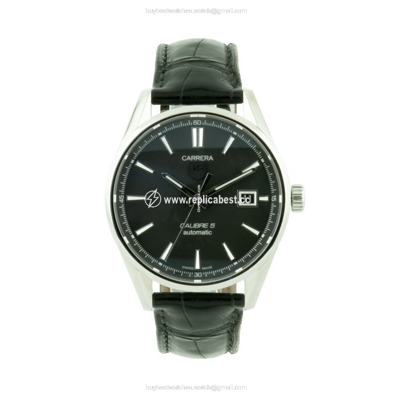 TAG Heuer Carrera Calibre 5 Mens watch Unisex Automatic Steel WAR211A.FC6180