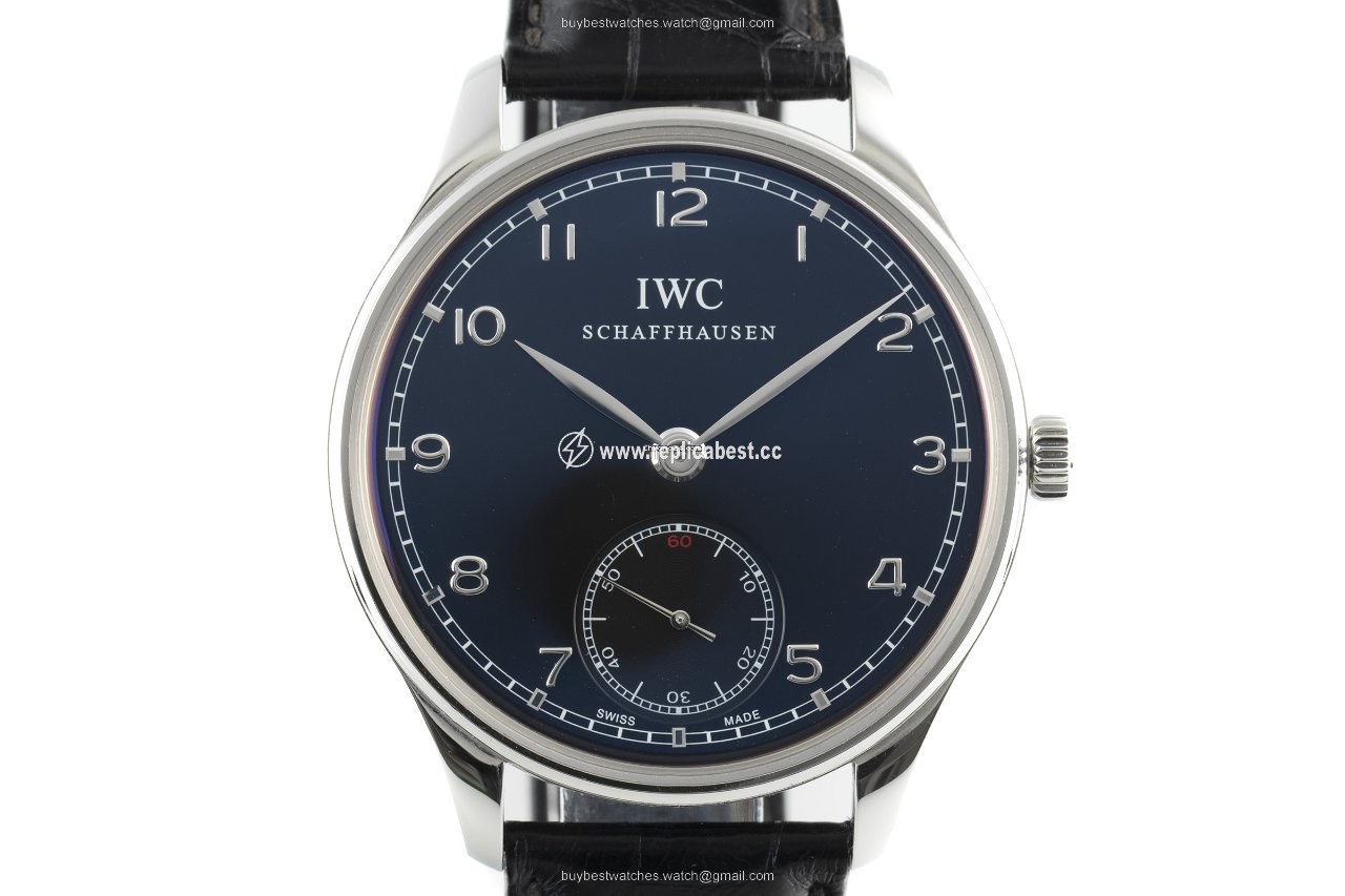 IWC Portuguese Hand-Wound Mens watch Unisex Manual winding Steel IW545405