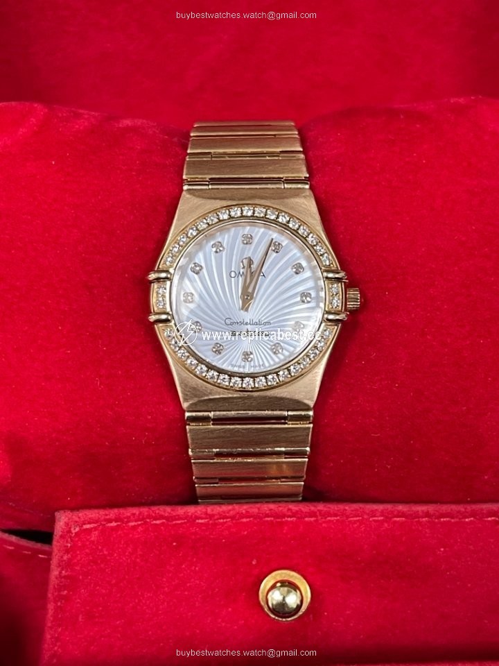 Omega Constellation Womens watch Automatic Rose gold 90590257
