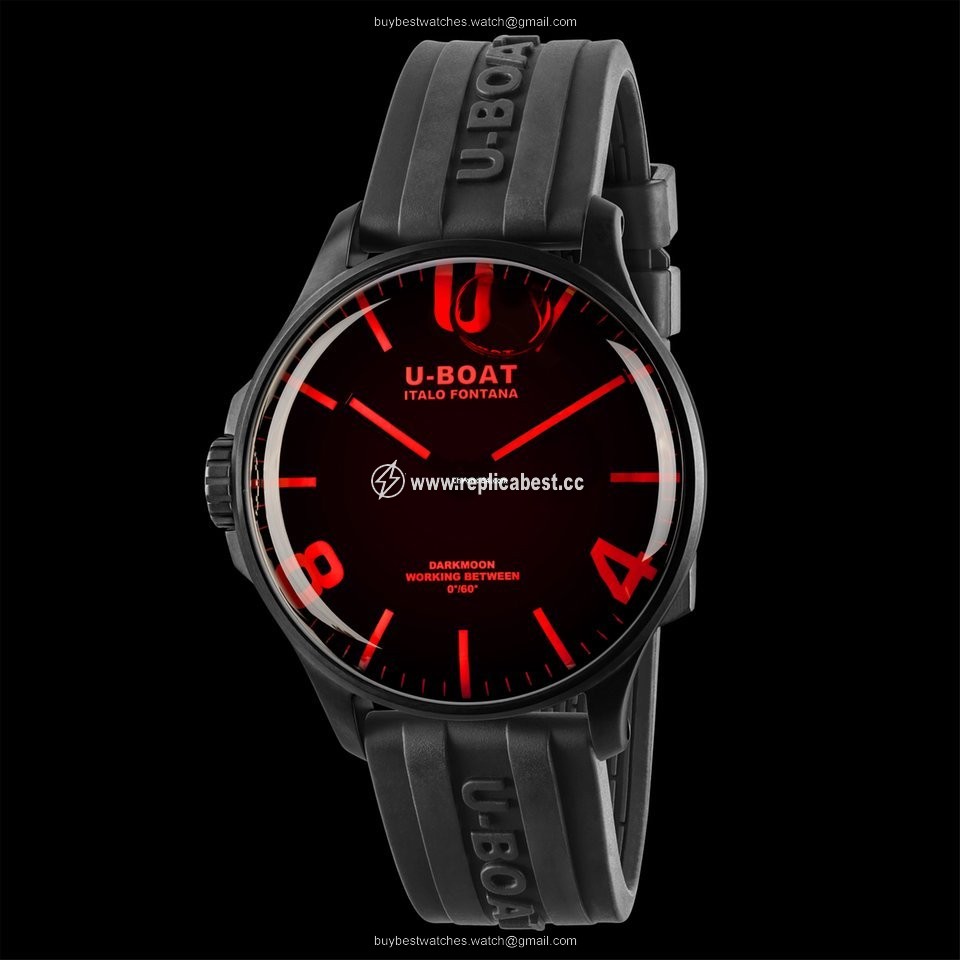 U-Boat Mens watch Unisex Quartz Steel 8466 B