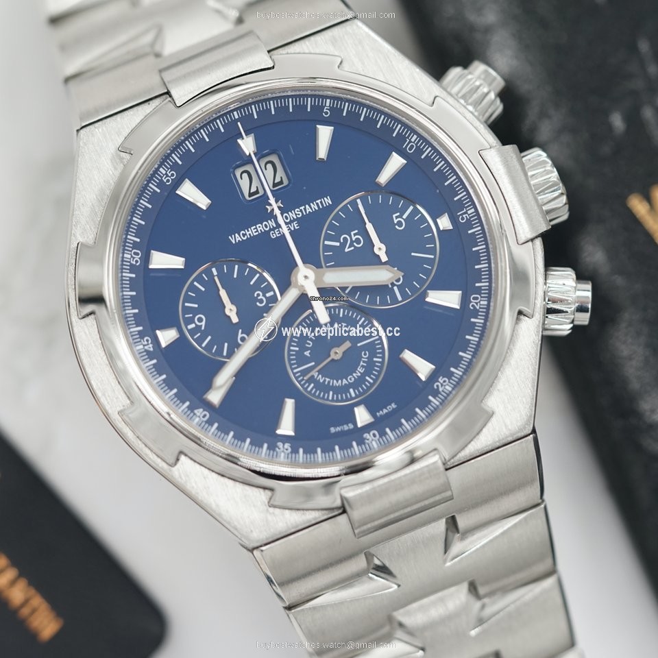 Vacheron Constantin Overseas Chronograph Mens watch Unisex Automatic Steel 49150 b01a-9745