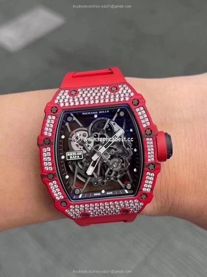 Richard Mille RM 035 Mens watch Unisex Automatic Carbon RM035-02
