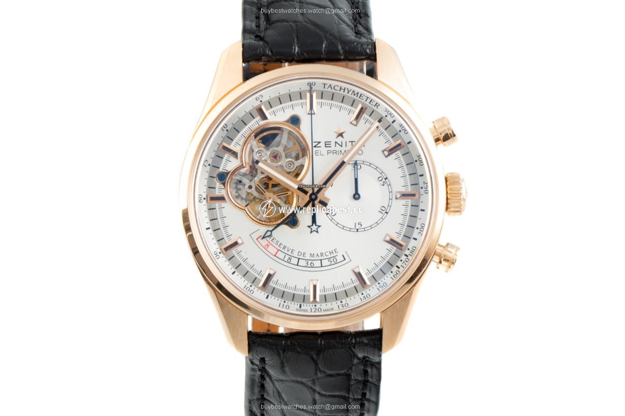 Zenith Mens watch Unisex Automatic Red gold 18.2080.4021 01.C494
