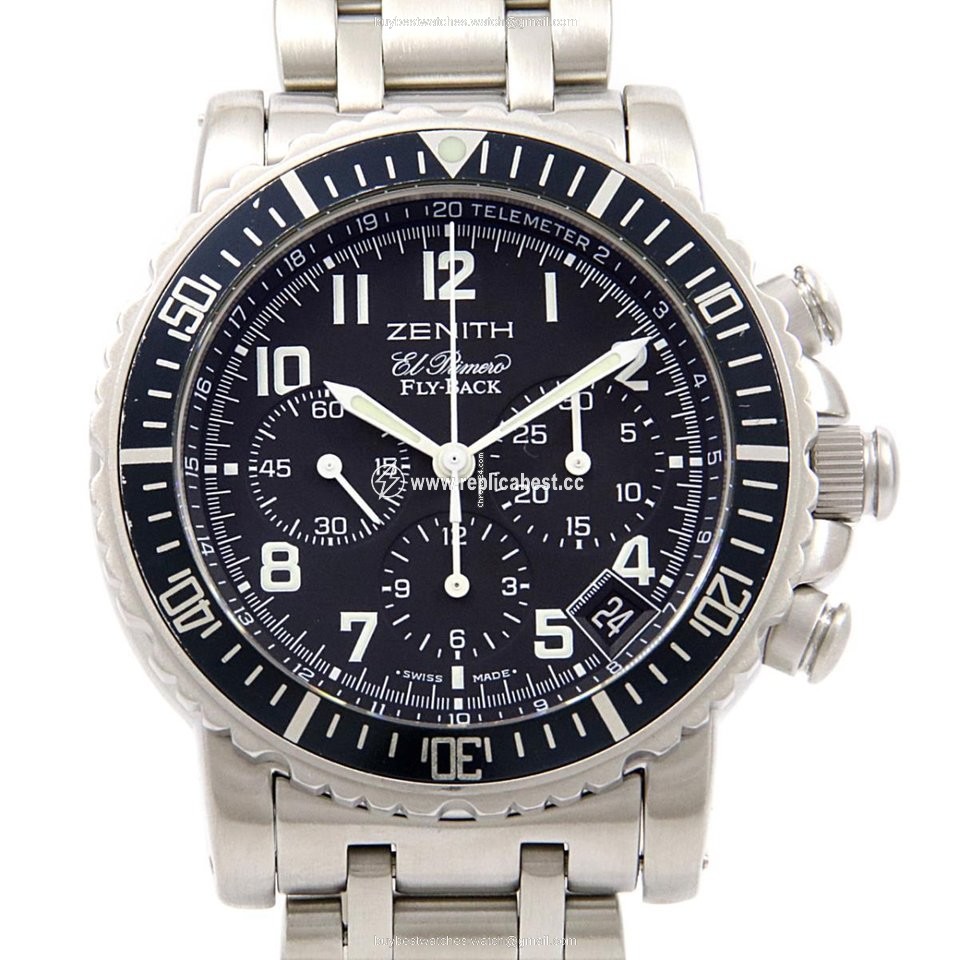 Zenith El Primero Mens watch Unisex Automatic 02.0470.405 25