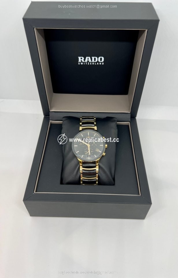 Rado Centrix Mens watch Unisex Quartz Gold Steel R30134162