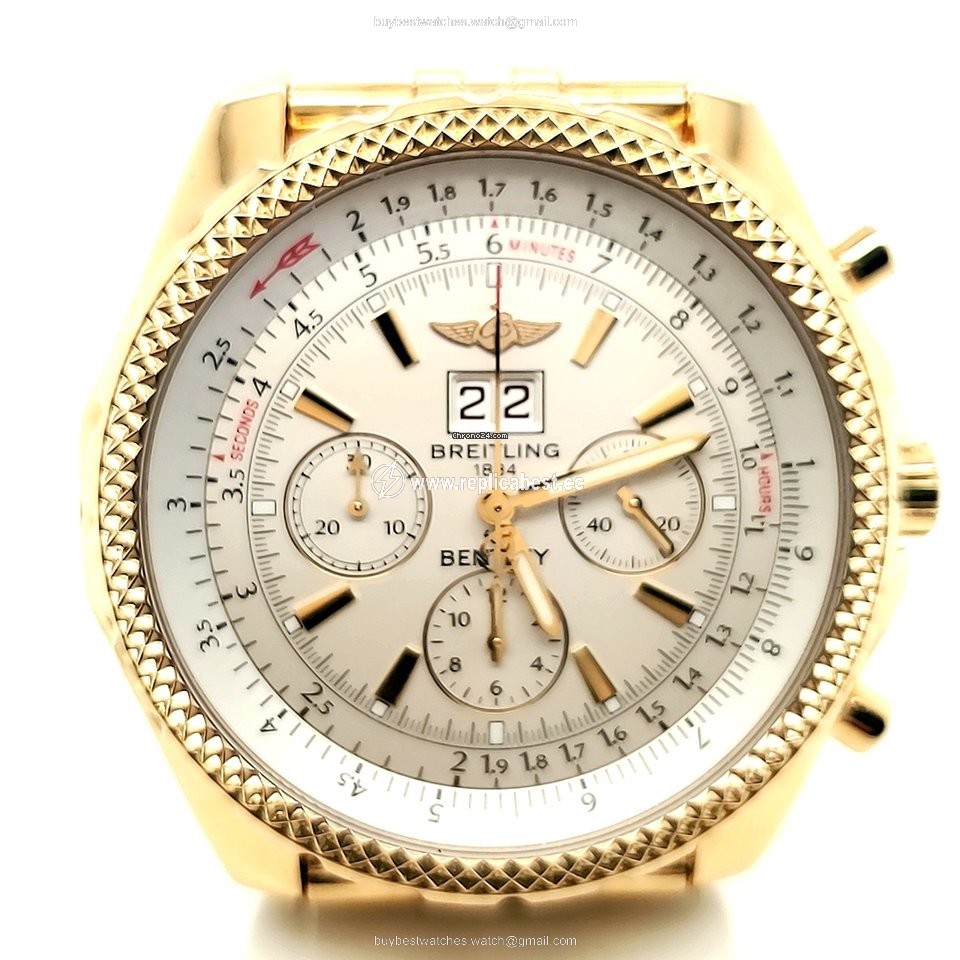 Breitling Bentley 6.75 Mens watch Unisex Automatic Yellow gold K44362