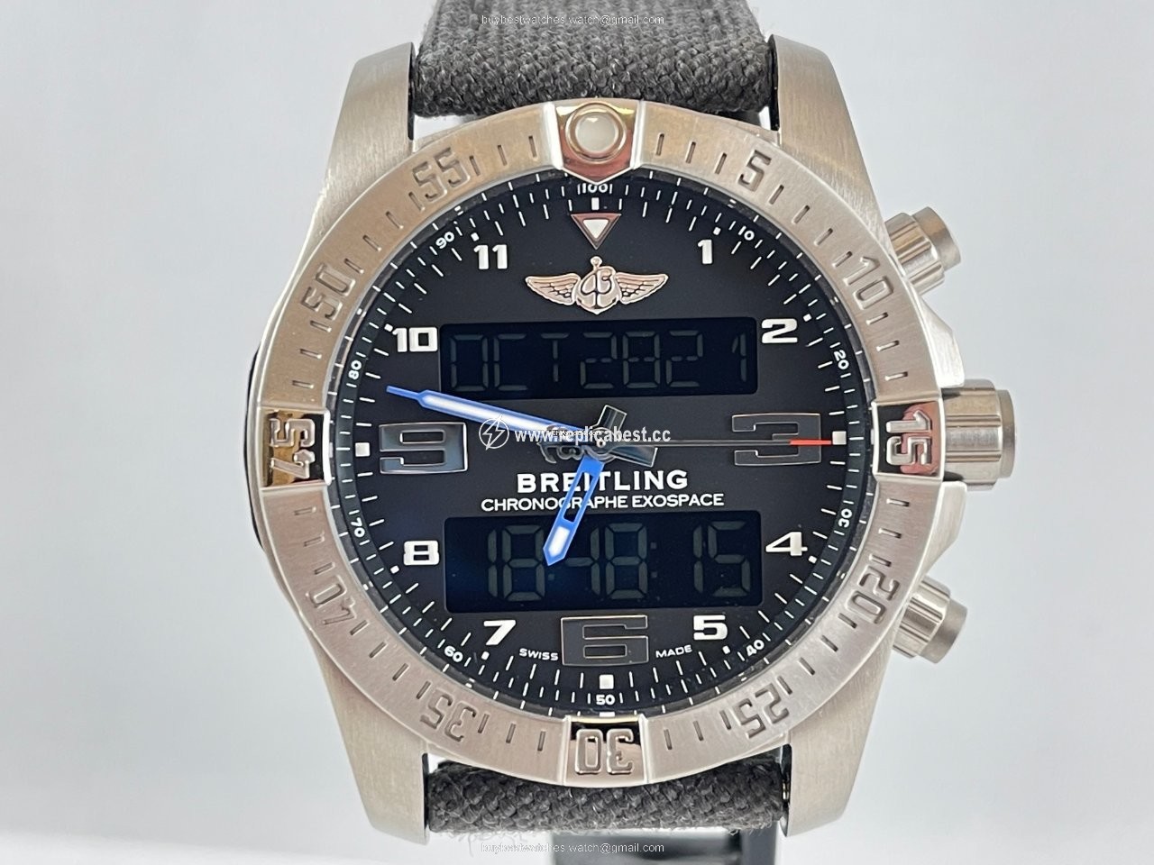 Breitling Exospace B55 Connected Mens watch Unisex Quartz Titanium EB5510H2 BE79