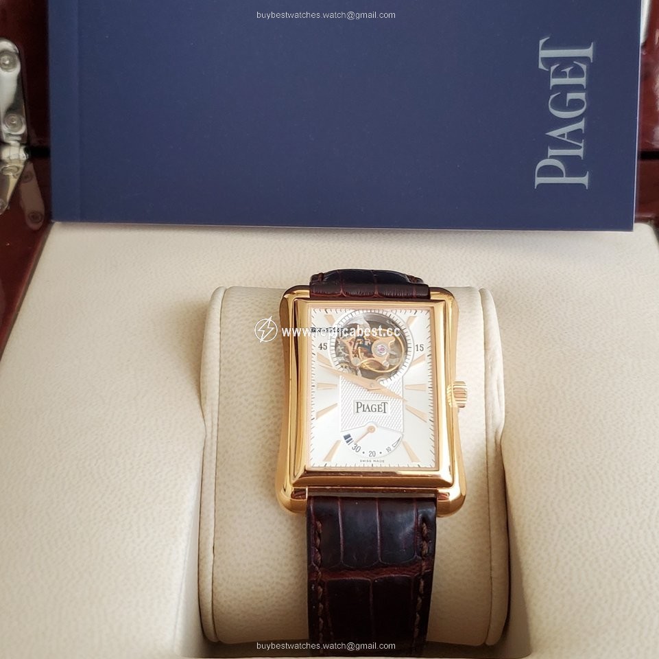 Piaget Emperador Mens watch Unisex Manual winding Rose gold P10107