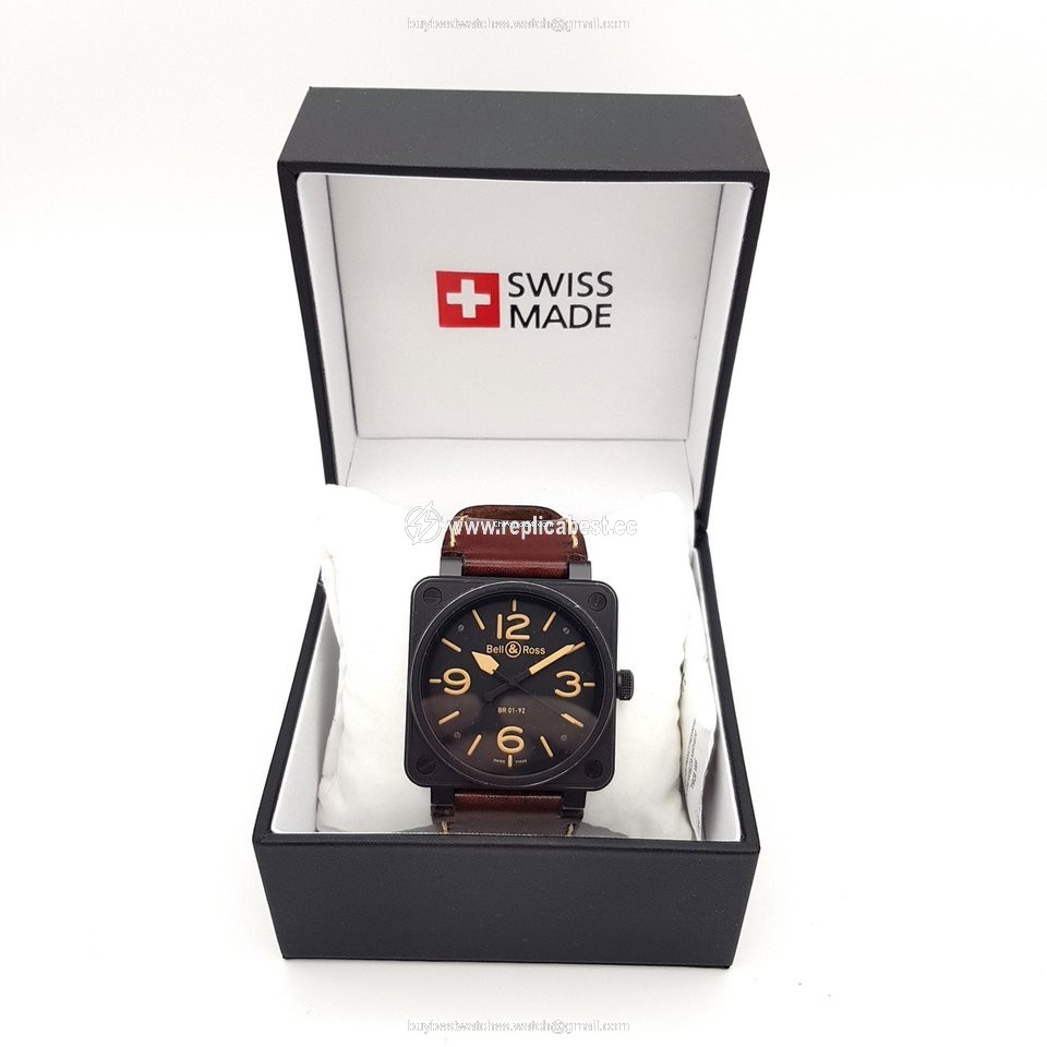 Bell & Ross BR 01-92 Mens watch Unisex Automatic Steel BR0192-HERITAGE